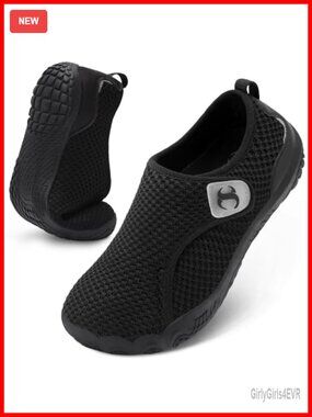 Wide Width Barefoot Walking Shoes Slip On Zero Drop Knitted Comfort